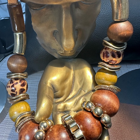 Chunky long, necklace, Pro, cold unique, one-of-a-kind - Picture 11 of 13